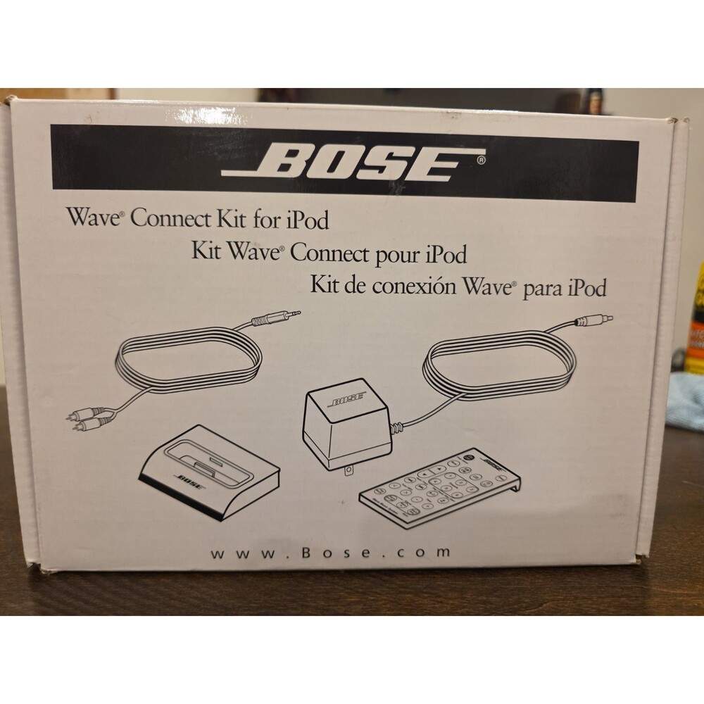 BOSE Wave Connect Kit For iPod & Remote 315527-0010 Brand New in Box